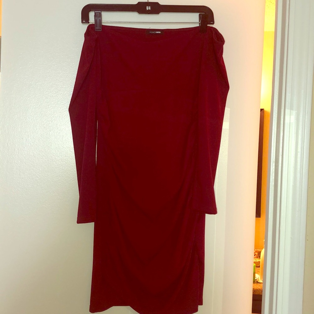 Off-Shoulder Bodycon Dress